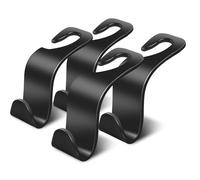 JINGDA 4 Pcs Car Seat Hooks for Chery Dr 4.0 Dr 5.0 Dr 6.0 2020-2024, Car Storage Organiser Bag Hooks, Car Bag Hooks for Hang Bag Handbag Grocery Bags