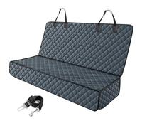 JINGDA Dog Car Seat Cover Suited for Citroen C1 C3 C4 Cactus C-Zero Berlingo Multispace, Waterproof Heavy Duty Pet Bench Protector Scratchproof Durable, Pets Travel Accessories,Grey
