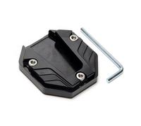 JINGDA Motorcycle Side Stand Enlarger for Kymco CV3, CNC Aluminum, Stable Anti-Slip Parking Foot Support Plate Accessory, Motorbike Stand,Black