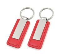JINGDAOTO Black Retro Leather Keychain with Metal Minimalist Versatile Key Ring For Hanging Ornament Car Keychain Gifts for Husband Father Boyfriend New Year Gifts Holiday Gifts Unisex Key Chain