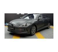 JINGDEE Decorative Car Model 1:18 For Lamando L Diecast Alloy Metal Display Car Model Industrial Style Decoration perfect for gifting(Black)