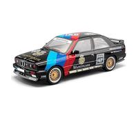 JINGDEE Decorative Car Model 1:24 For M3 Racing Diecast Metal Alloy Desktop Supercar Model Living Room Decoration perfect for gifting(Black)