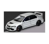 JINGDEE Decorative Car Model 1:32 For Lancer Evolution Diecasts Metal Alloy Luminous Racing Car Model Work Area Decoration perfect for gifting(Silver)
