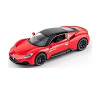 JINGDEE Decorative Car Model 1:32 For MC20 Alloy Proportional Racing Car Model Modern Style Decoration perfect for gifting(Red)