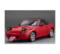 JINGDEE Decorative Car Model 1:32 For MX-5 Diecast Alloy Metal Openable Door Car Model New Year's Eve Party Decoration perfect for gifting(Red)