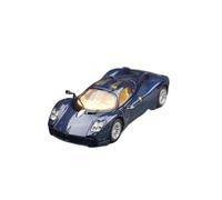 JINGDEE Decorative Car Model 1/32 For Utopia Die-cast Open Door Car Model Modern Style Decoration Easter Display perfect for gifting(DEEP BLUE)