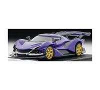 JINGDEE Decorative Car Model 1:64 For IE Diecast Miniature Scale Car Model Industrial Style Decoration perfect for gifting(Purple)