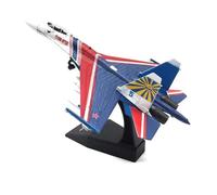 JINGDEE Display scale aircraft 1/100 For SU 35 Perform Fighter Diecast Metal Military Simulated Plane Model Decorative Study Room Suitable for gift giving