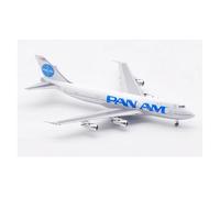 JINGDEE Display scale aircraft 1:400 For American PANAM B747-100 Aircraft Model Alloy Collection-level Airplane Decorative Bookcase Suitable for gift giving