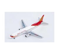 JINGDEE Display scale aircraft 1:400 For China Hainan B737-400 Aircraft Model Alloy Miniature Scale Airplane Reception Area Ornament Suitable for gift giving