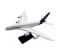 JINGDEE Display scale aircraft 1: 400 For German A380 Aircraft Model Alloy Highly Restored Simulated Scale Airplane Decorative Bookcase Suitable for gift giving
