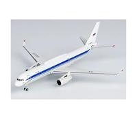 JINGDEE Display scale aircraft 1/400 For Russian TU-214VPU Airpalne Alloy Collection-level Aircraft Model Decorative Bookcase Suitable for gift giving