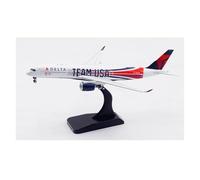 JINGDEE Display scale aircraft 1/400 For US A350-900 Aircraft Model (detachable Landing Gear) Alloy Scale Airplane Collection Souvenir Suitable for gift giving