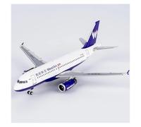 JINGDEE Display scale aircraft 1/400 For Western Airlines A319 Aircraft Model Alloy Highly Restored Simulated Scale Plane Party Gift Suitable for gift giving