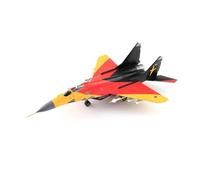 JINGDEE Display scale aircraft 1: 72 For East German MIG-29 Fulcrum Fighter Model Steinhoff Laage Air Base Alloy Military Aircraft Suitable for gift giving