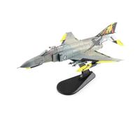 JINGDEE Display scale aircraft 1/72 For F-4E Phantom II 70 Years Of 338 Sqn Operations Hellenic Air Force Alloy Fighter Aircraft Model Suitable for gift giving