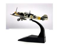 JINGDEE Display scale aircraft 1/72 For German Fighter Thunder Bomber BF109F-4 Diecast Alloy Military Aircraft Model Suitable for gift giving