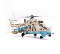 JINGDEE Display scale aircraft 1/72 For Soviet MI-24V Armed Helicopter Model Regiment Kandahar 1986 Military Aircraft Suitable for gift giving