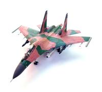 JINGDEE Display scale aircraft 1: 72 For SU-30MKK Fighter Aircraft Model Alloy Military Simulated Airplane Collection Souvenir Suitable for gift giving