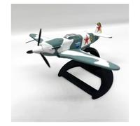 JINGDEE Display scale aircraft 1/72 For Yakovlev Yak-3 Air Force Fighter Aircraft Military Simulated Plane Model Decorative Study Room Suitable for gift giving