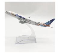 JINGDEE Display scale aircraft 16cm 1/400 For Dubai Airline B737 Alloy Plane Model Static Display Miniature Scale Aircraft Suitable for gift giving