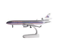 JINGDEE Display scale aircraft 20CM For American McDonnell Douglas MD-11 Airplane Model Diecast Metal Plane Reception Area Ornament Suitable for gift giving