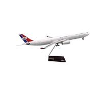 JINGDEE Display scale aircraft 47cm 1:135 For A330 Yemen International Airways Die-Cast Resin Airplane Model Reception Area Ornament Suitable for gift giving(No light)