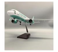 JINGDEE Display scale aircraft 47cm For Saudi Nas Flynas Airlines A320 Airplane Model Diecast Resin Aircraft Reception Area Ornament Suitable for gift giving