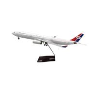 JINGDEE Display scale aircraft 47cm For Yemen Airways A330 Airplane Model Diecast Resin Highly Restored Simulated Scale Aircraft Suitable for gift giving(No lamp)