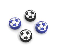 JINGDU Joycon Silicone Thumb Sockets for Nintendo Switch, 4Pcs Kit Thumb Grip for Switch OLED/Lite, Soccer