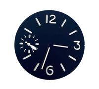 Jingelmall New Attractive Luminous Watch Dial with Watch Hands Replacement for ETA 6497 ST3600 Movement, white writting