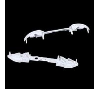 Jingelmall New LB RB Bumper Trigger Button Replacement for Microsoft Xbox Series X/S 1914 Controllers (white)