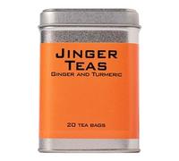 Jinger Drinks ginger and turmeric Tea bags 20tc [Pack of 24]