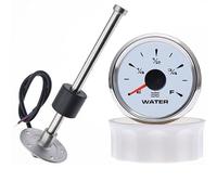JINGERL 0~190 Ohm Water Level Sensor + Water Level Gauge With 7 Colors Backlight Water Tank Level Indicator Meter 12V 24V (Color : WS 300MM)