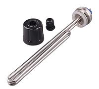 JINGERL 15 "Tri-Clamp 240V 2.5KW SUS304 Beer Heater 2.5KW SUS304 Heating Element for Home Heating OD50.5mm