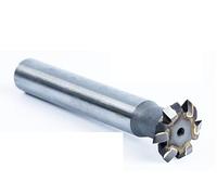 JINGERL 16mm*60degrees 4mm Thickness Carbide Double Angle Milling Cutter Processing,Stainless Steel, Cast Iron,Copper,Aluminum, etc (Dimensions : 4mm 1pcs)