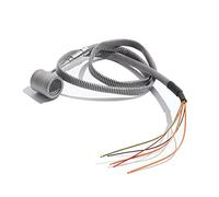 JINGERL 16mm Inner Diameter Electric Hot Runner Spiral Coil Nozzle Band Heaters With K Thermocouple 3x3mm Cross-section (Color : 220V, Size : 300W 16x25mm(IDxL))