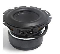 JINGERL 1PC 4.5 Inch Mid Woofer Speaker Unit 4Ohm 50W Deep Bass Subwoofer Large Rubber Loudspeaker Subwoofer Car Audio Home Theater DIY (Color : 1 Piece)