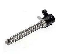 JINGERL 220V/380V DN32 1.2" Electric Heating Element Immersion Heater 304 Stainless Steel Boiler Water Heater 3/4.5/6/9/12KW (Color : 380V, Size : 6KW250L DN32 304SS)