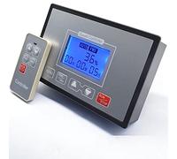 JINGERL LCD Smart Digital Display 0~100% adjustable 60A PWM DC Motor Speed Controller Timing Reversible Remote control 12V 24V 36V 48V