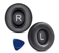 jingewell Protein Leather Ear Pads for Shure SRH1540 AONIC40 AONIC 50 Headphones, Black