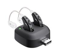 JINGHAO Hearing Amplifier Rechargeable Sound Amplifier Device Personal, 1 Pair