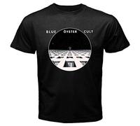 Jinghui Blue Oyster Cult T-Shirt Graphic Tee Printed Top for Mens Size XL