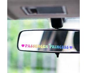 JINGIHE 4 Passenger Princess Car Accessories, Passenger Princess Sticker