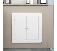 JINGJIAOPLSD Flush Radiator Covers with Ceramic Handles, Not Easy to Deform, Attic Basement Heater Cover for Ceiling Wall, Customizable Sizes(80x70cm/31.5x27.6in)