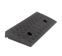 JINGJIAOPLSD Portable Wheelchair Ramp Threshold Ramps for Doorways Height 5 to 13cm for Sidewalks, Cars, Trucks, Pathwaysand Wheelchairs(Black,50x27x9cm)