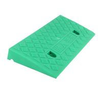 JINGJIAOPLSD Portable Wheelchair Ramp Threshold Ramps for Doorways Height 5 to 13cm for Sidewalks, Cars, Trucks, Pathwaysand Wheelchairs(Green,50x22x5cm)