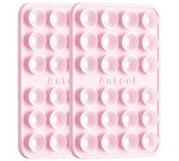 JingJinYY Anteel Classic - Silicone Suction Phone Case Adhesive Mount - Enhanced Suction Power and Upgraded Thickened Sticky Phone Grip, Durable, Hands-Free Sticky Phone Holder, 2.28"x3.46" (LPK&LPK)