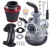 JINGKE 22mm Carburetor Air Filter Set For 110cc 125cc SSR CRF50 Pit Dirt Bike Sunl Pit bike ATV Taotao