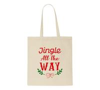 Jingle all the way [BCX] tote style shopping bag - natural